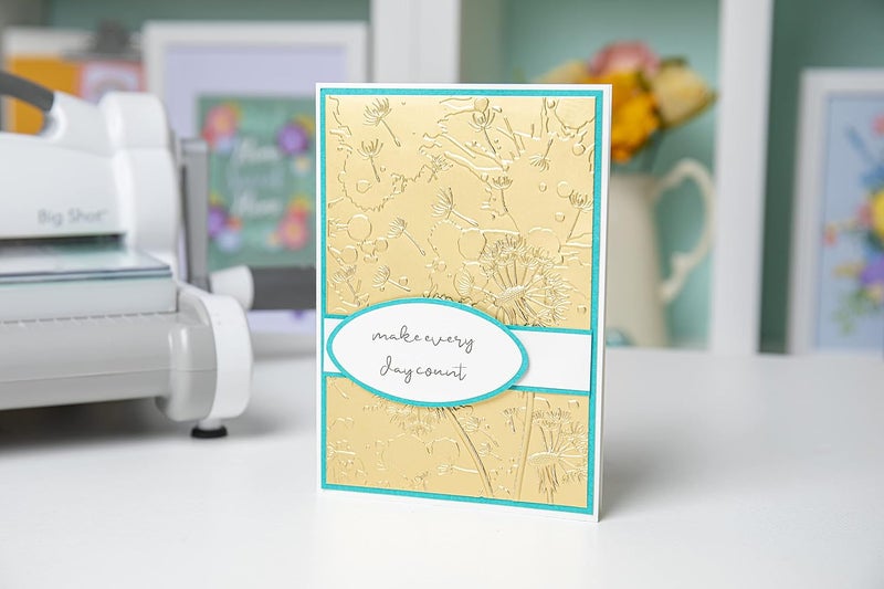 Sizzix مجموعة طباعة ثلاثية الأبعاد بتصميمات منقوشة دندليونية من كاث برين، 665001 - Image 2